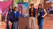 Presentación de pósters a cargo de estudiantes universitarios en Exposemilleros 2025 Presentación de pósters a cargo de estudiantes universitarios en Exposemilleros 2025