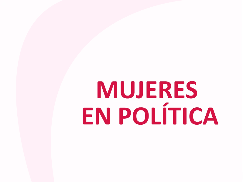 Mujeres en Política