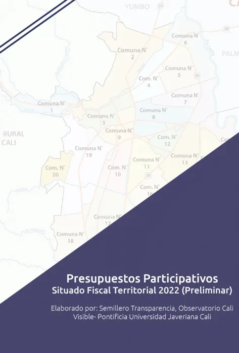 Presupuestos Participativos: Situado Fiscal Territorial 2022