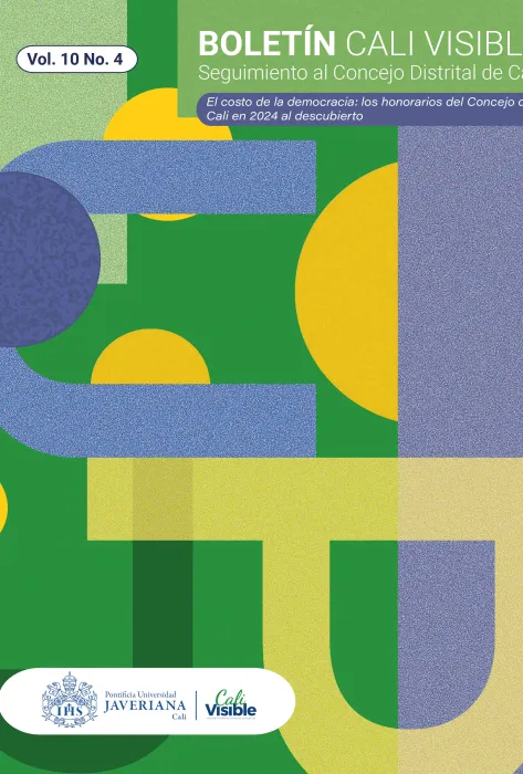 Boletín Cali Visible Vol.10 No.4 - El costo de la democracia